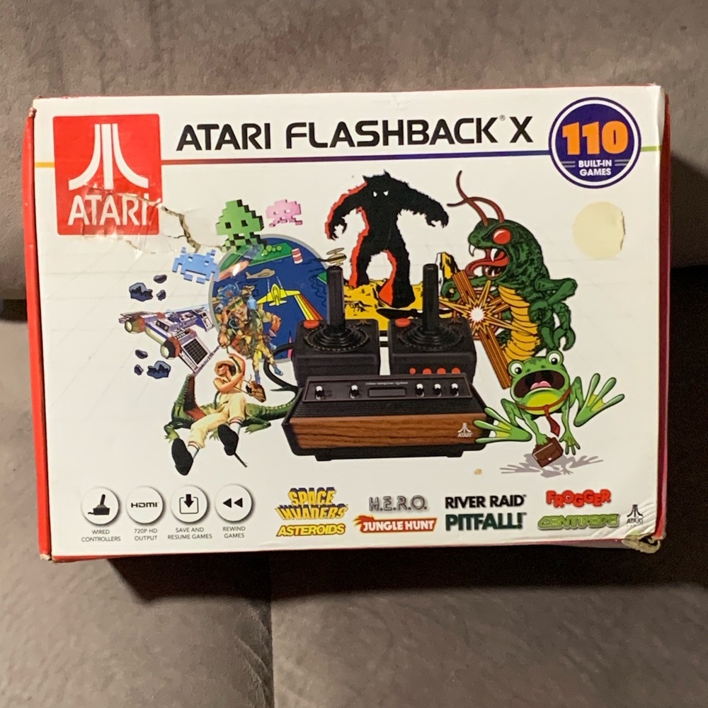 Atari Flashback X Mini Console - 110 Built-in Games - 720p HD HDMI